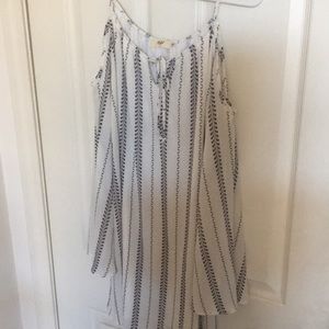 Indigo Cold Shoulder Dress